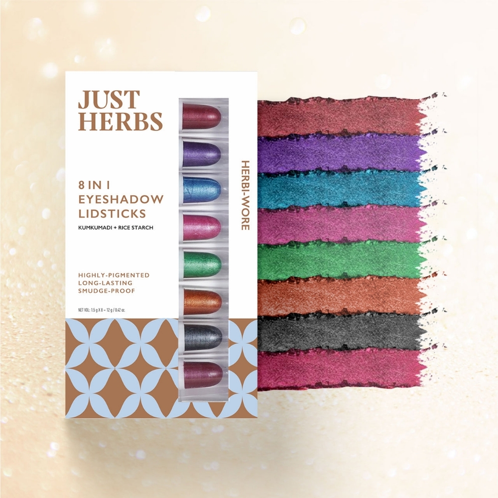 FIXED PRICE - Just Herbs 8 in 1 Eye Shadows - Picture 6 of 9